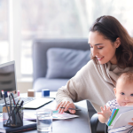How to Choose the Right Business Idea as a Mum working-mum-and-baby